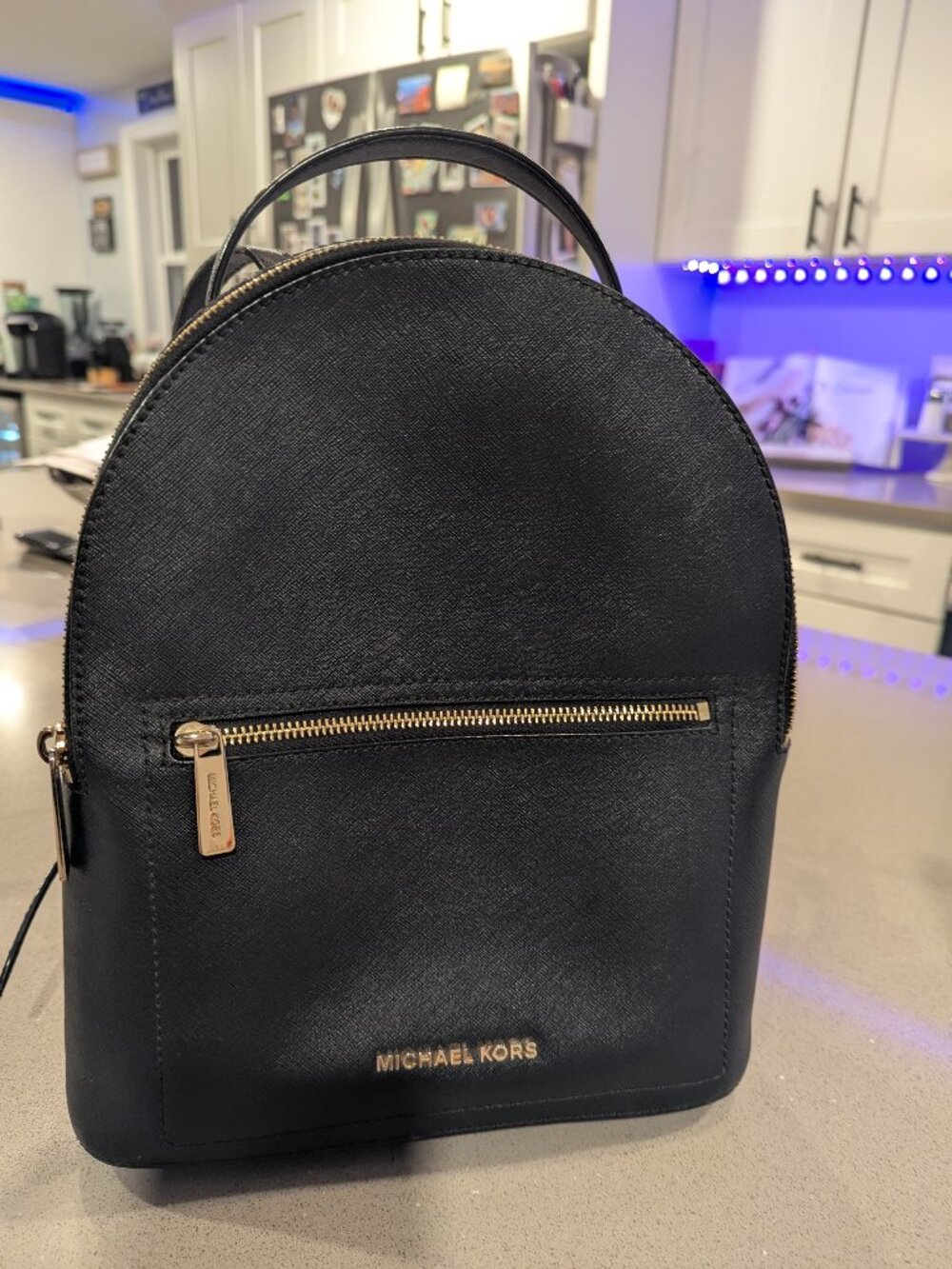 Michael Kors Medium Saffiano Leather Backpack